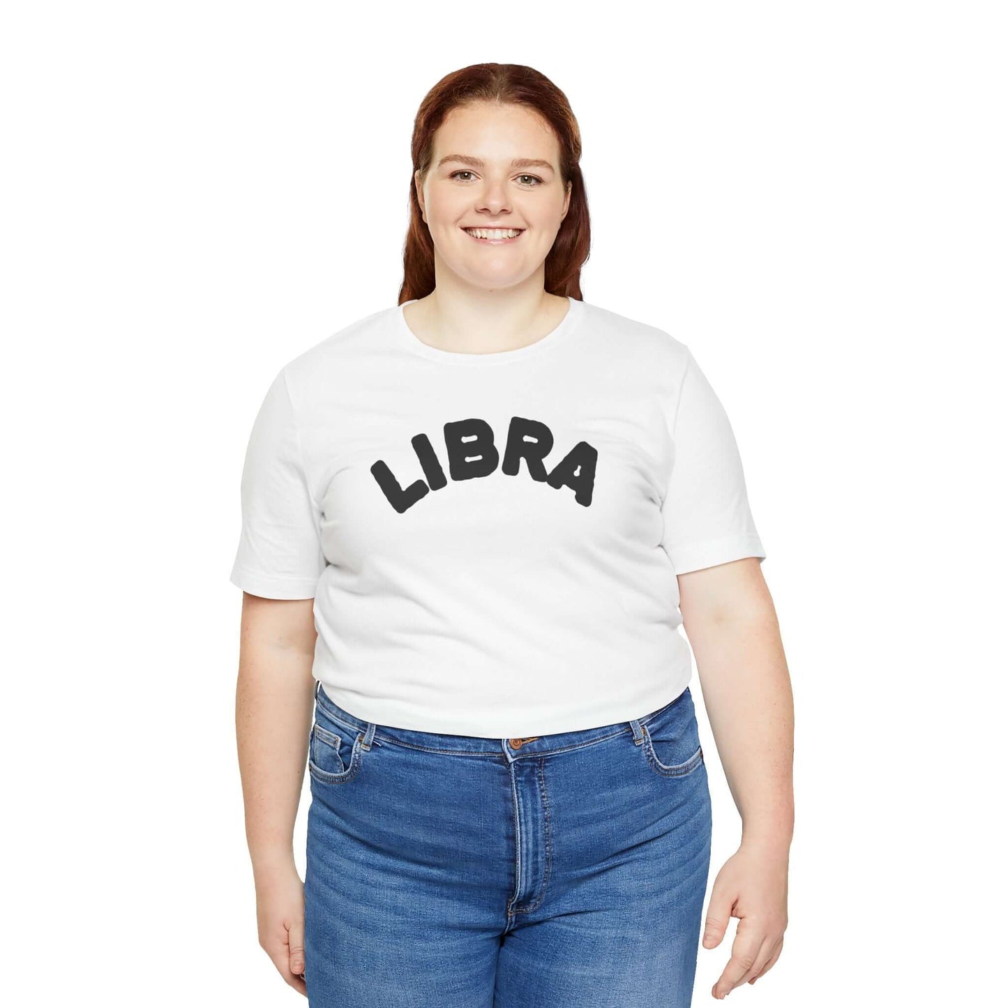 Libra Zodiac Unisex Jersey Short Sleeve Tee - Astrology Inspired Shirt