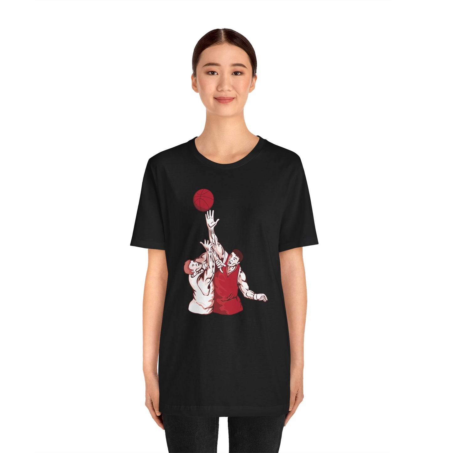 T-shirt de basket-ball - Maillot unisexe à manches courtes