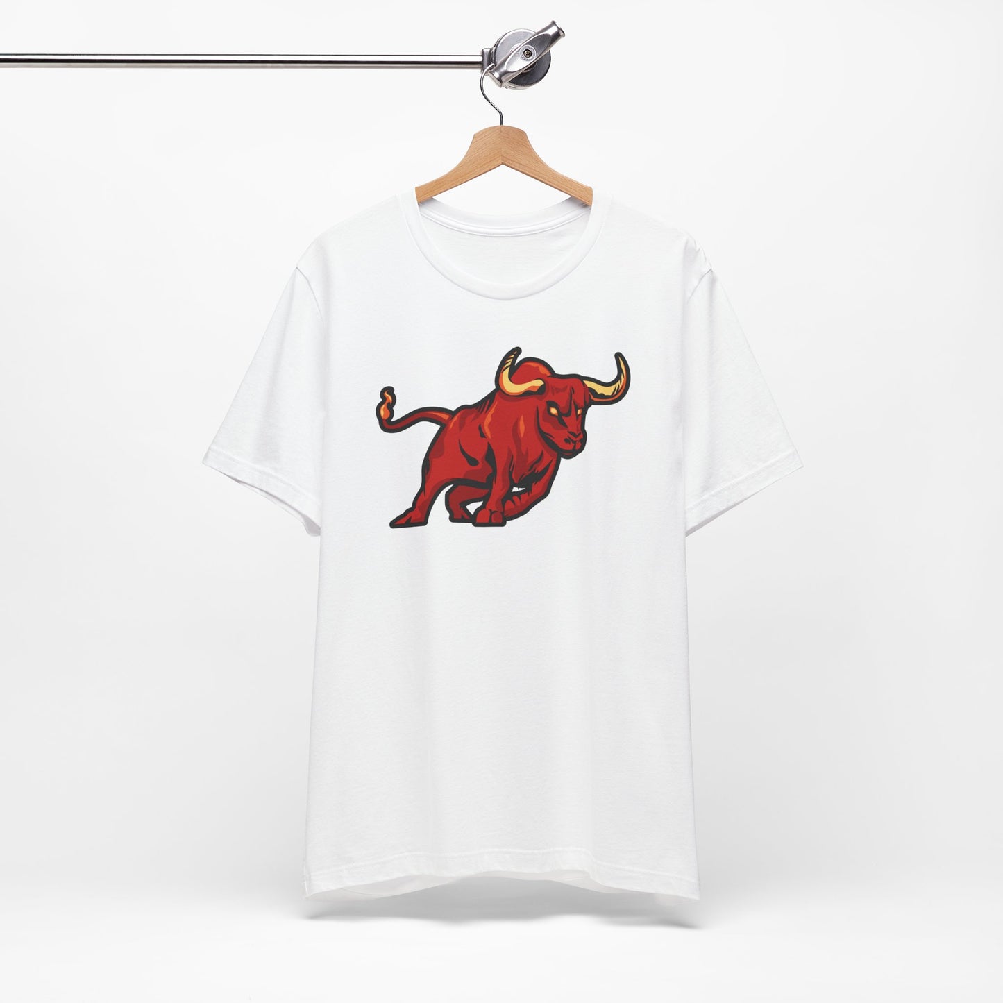 Vibrant Bull Graphic Tee - Unisex Jersey