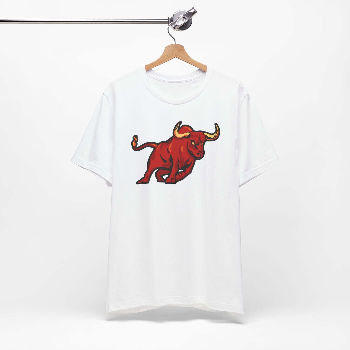 Vibrant Bull Graphic Tee - Unisex Jersey