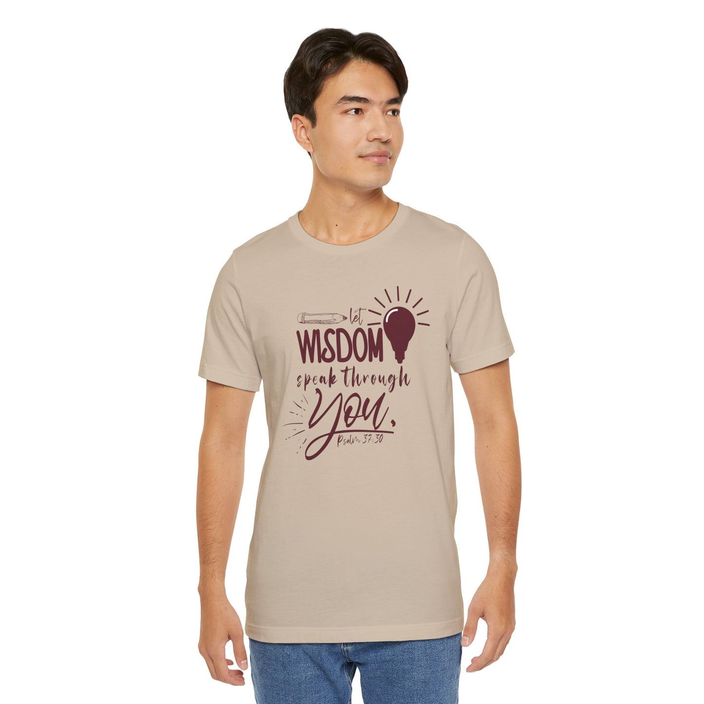 T-shirt unisexe avec citation de sagesse