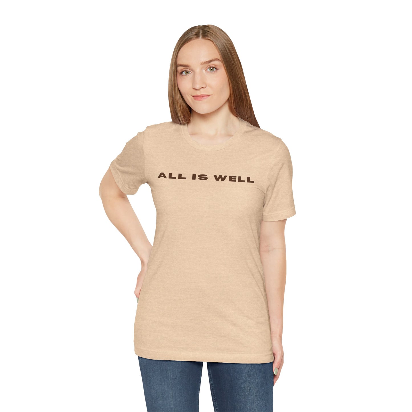 Inspirational Tee - 'All is Well' T-Shirt
