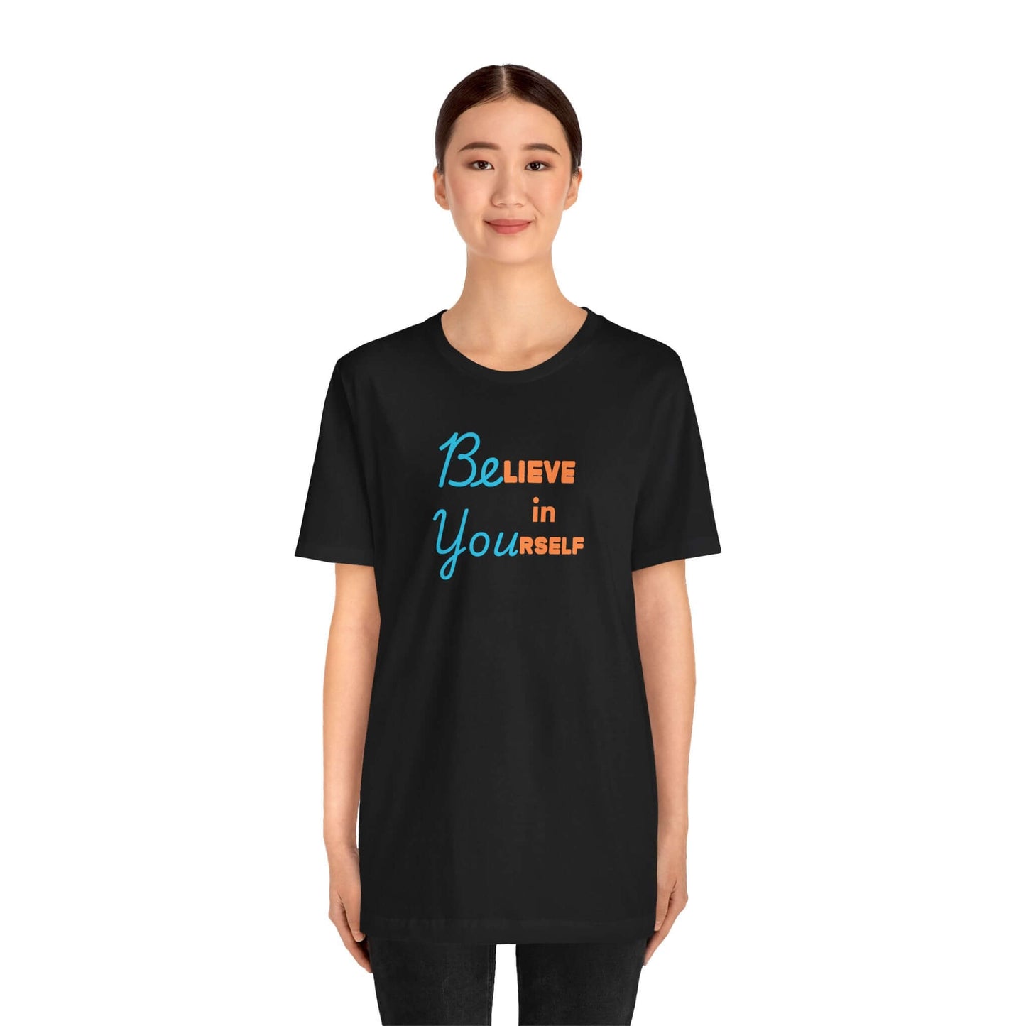 Motivational Tee - 'Believe in Yourself'