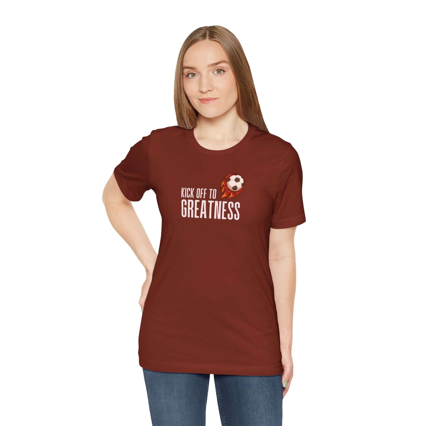 Kick Off to Greatness Soccer Tee