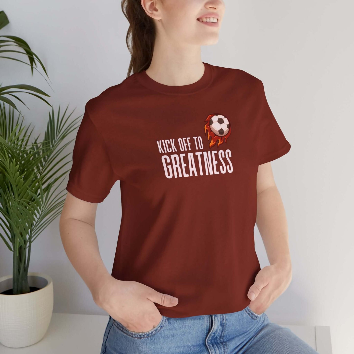 Kick Off to Greatness Soccer Tee