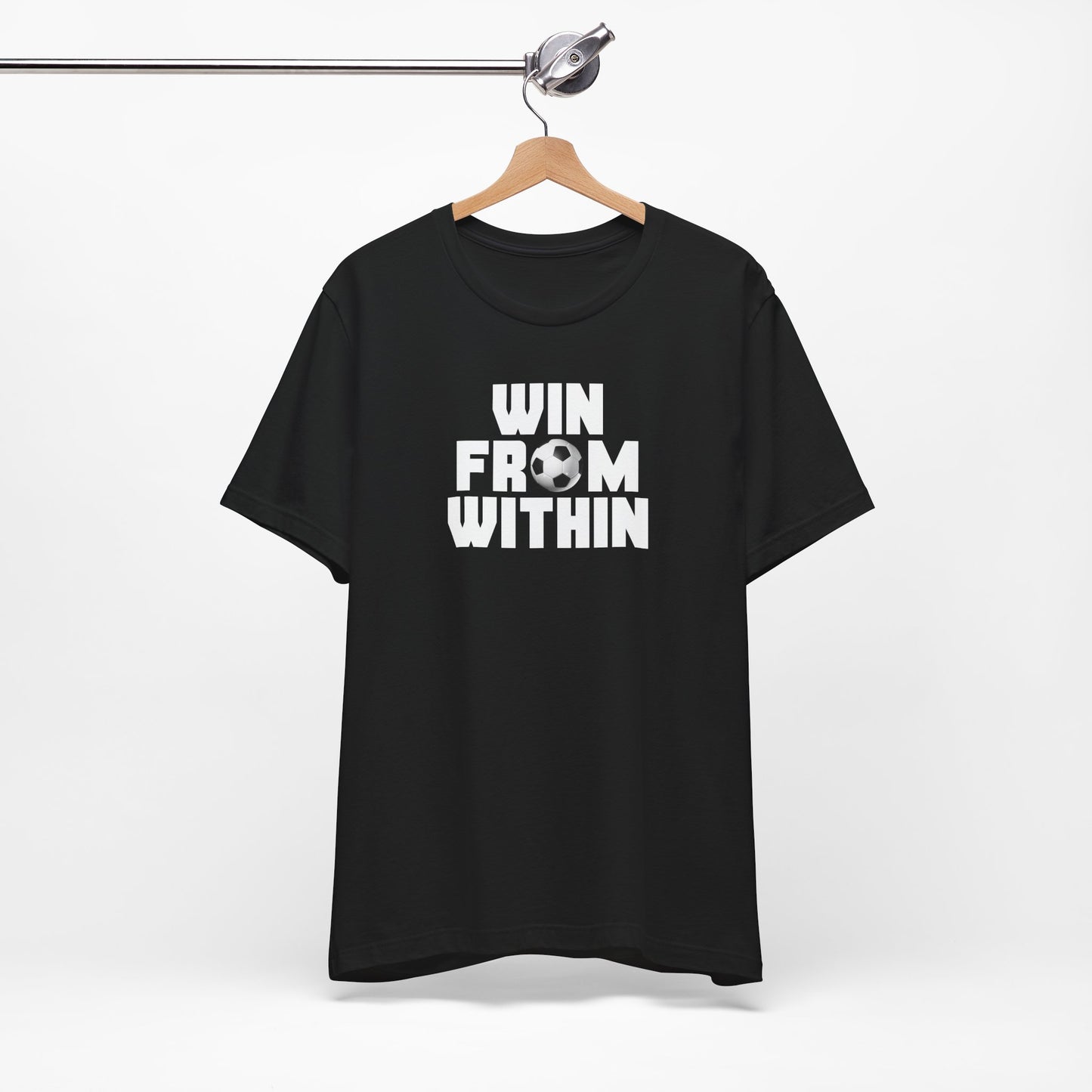 Motivational Soccer Tee - 'Win From Within' Unisex Jersey
