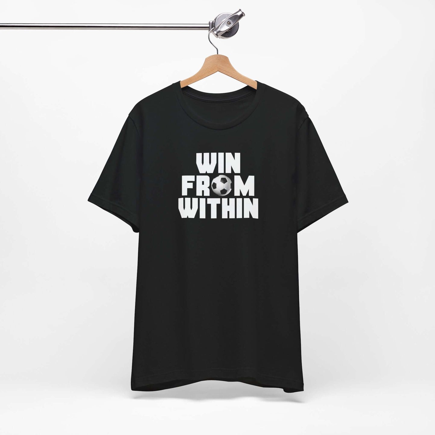 Motivational Soccer Tee - 'Win From Within' Unisex Jersey