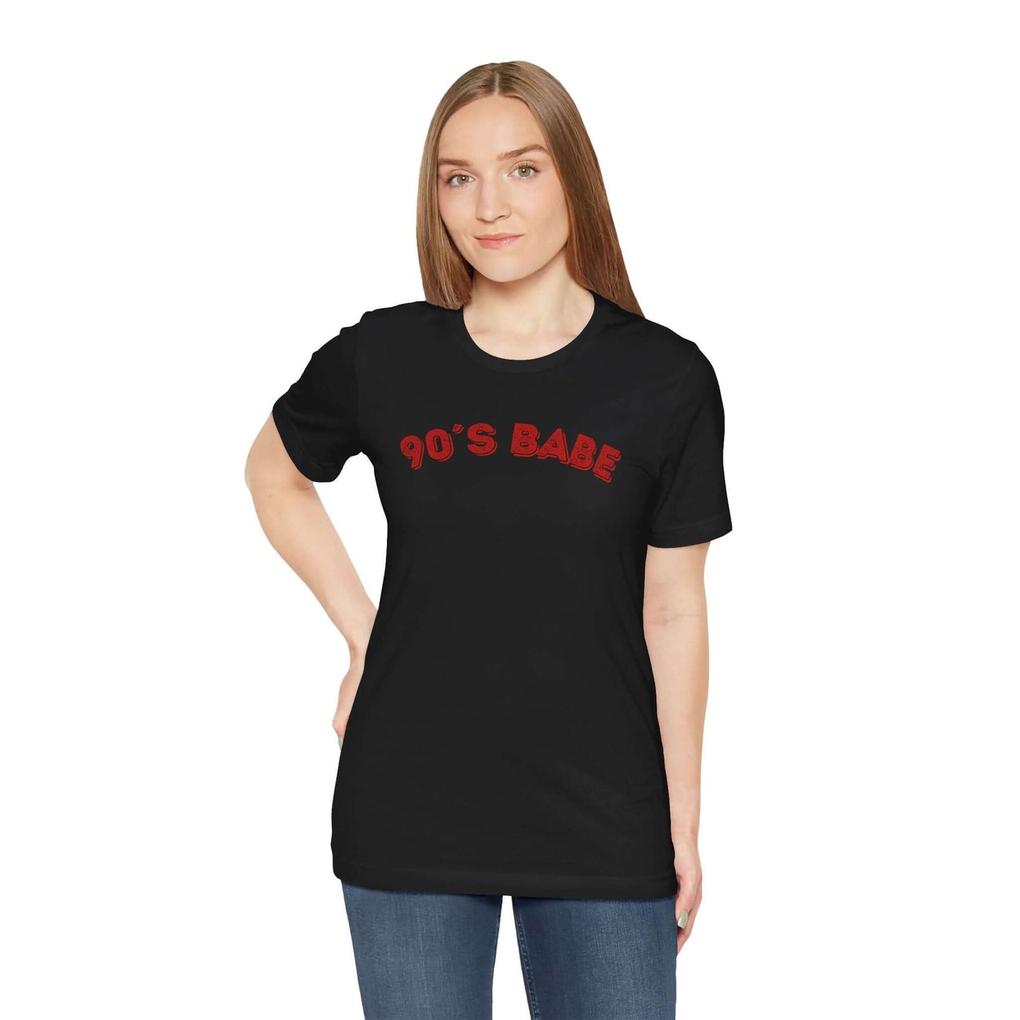 90's Babe Tee - Jersey Shirt for Nostalgic Vibes