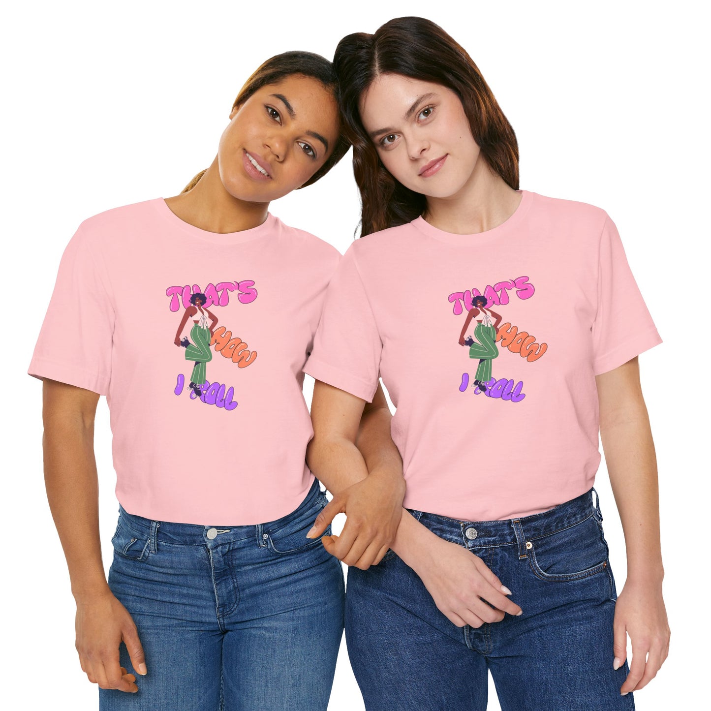 Graphic Tee - 'That's How I Roll' Unisex Jersey Short Sleeve