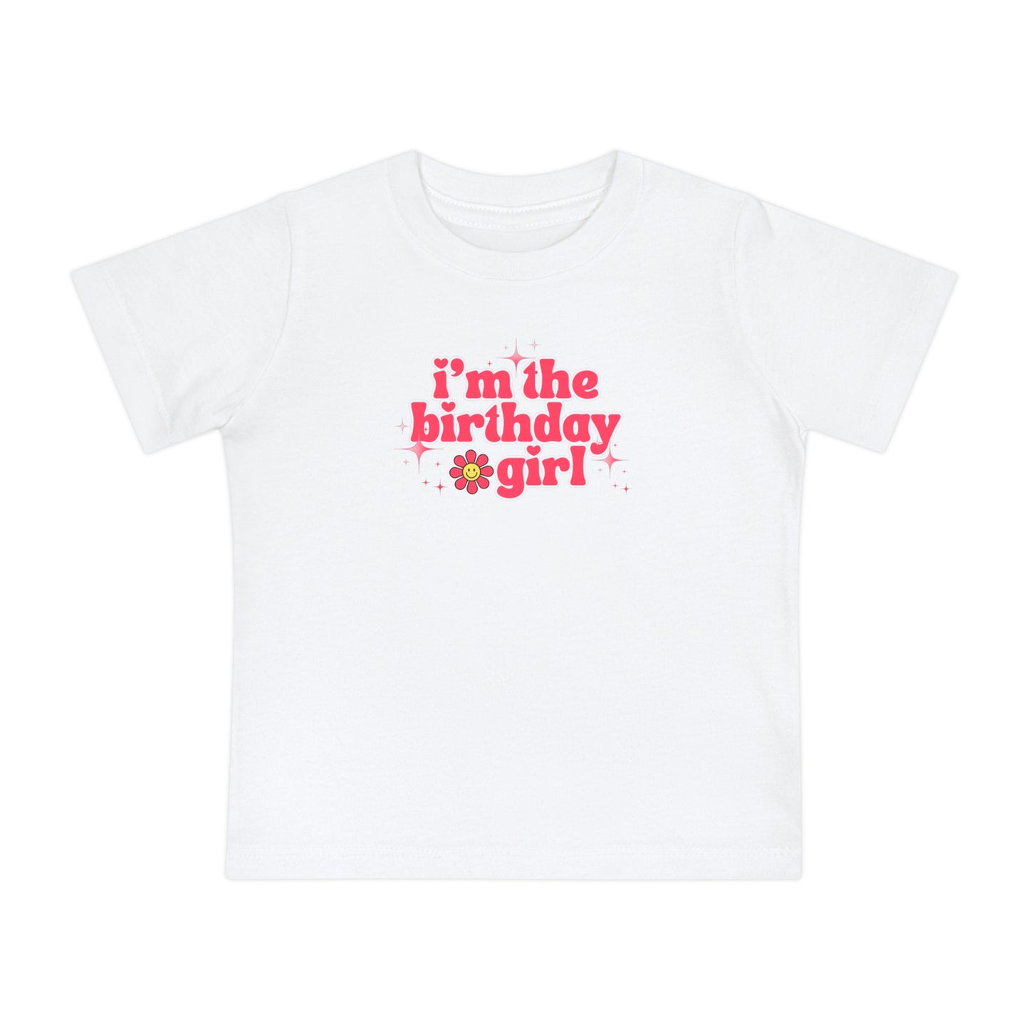 Birthday Girl Baby T-Shirt - Cute Short Sleeve Tee for Celebrating Special Occasions