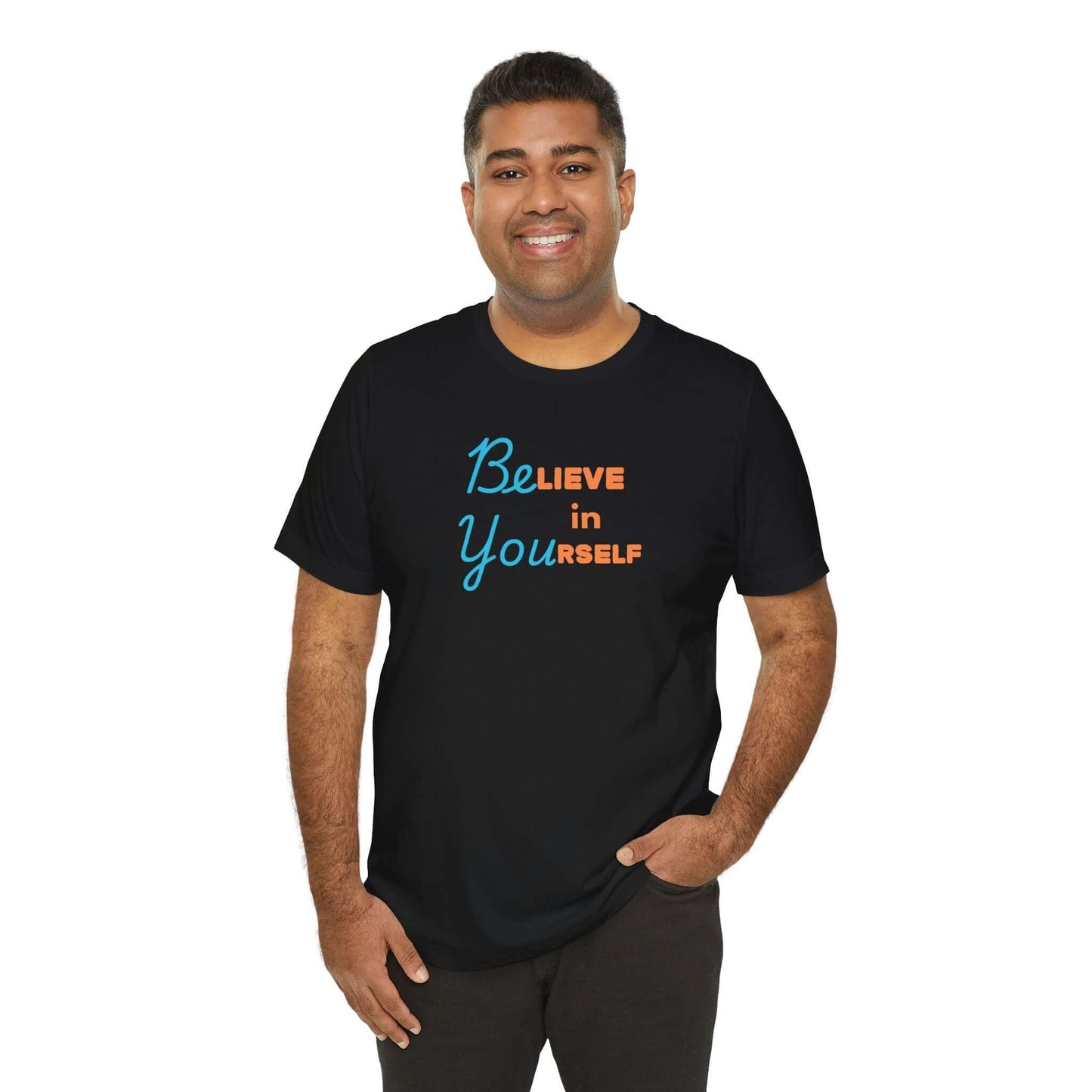 Motivational Tee - 'Believe in Yourself'