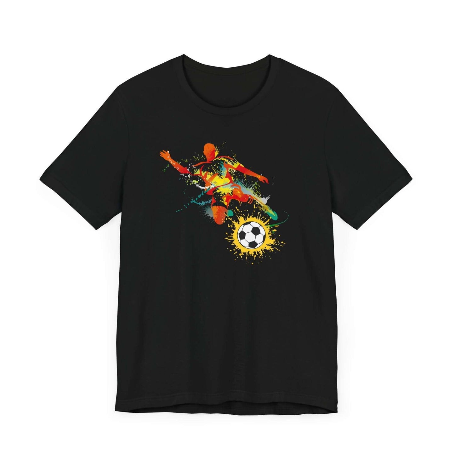 Soccer Champion Unisex Tee - Colorful Sports Graphic T-Shirt
