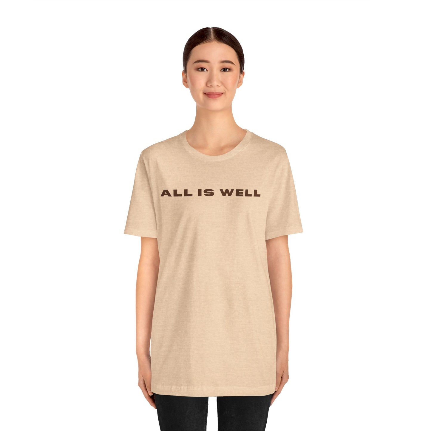 Inspirational Tee - 'All is Well' T-Shirt