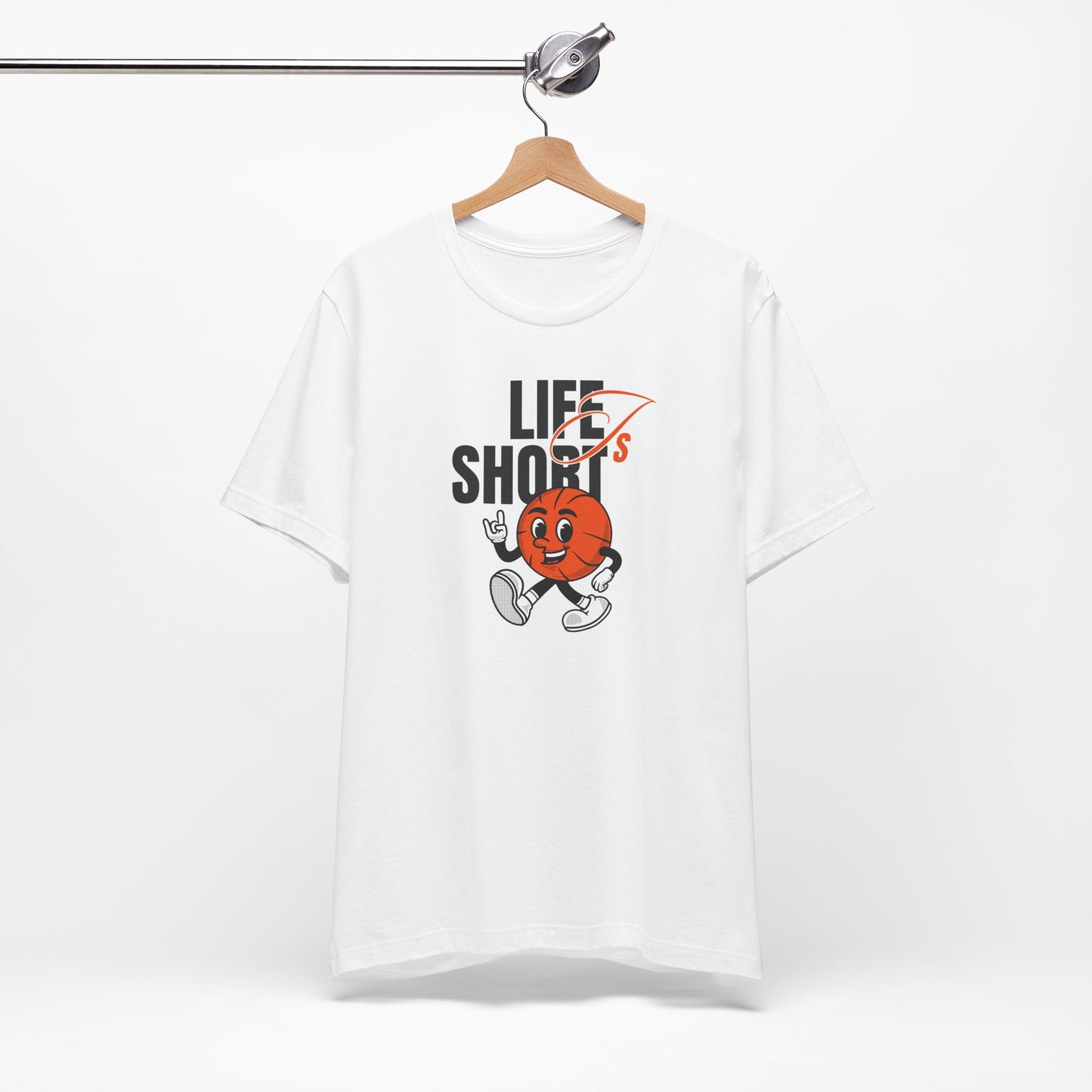 Life is Short Funny Unisex Jersey Tee