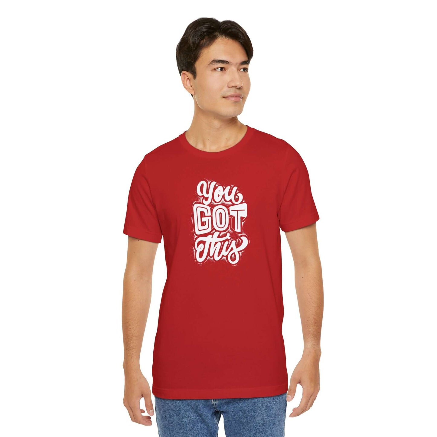 Motivational Unisex Tee - 'You Got This' Red T-Shirt