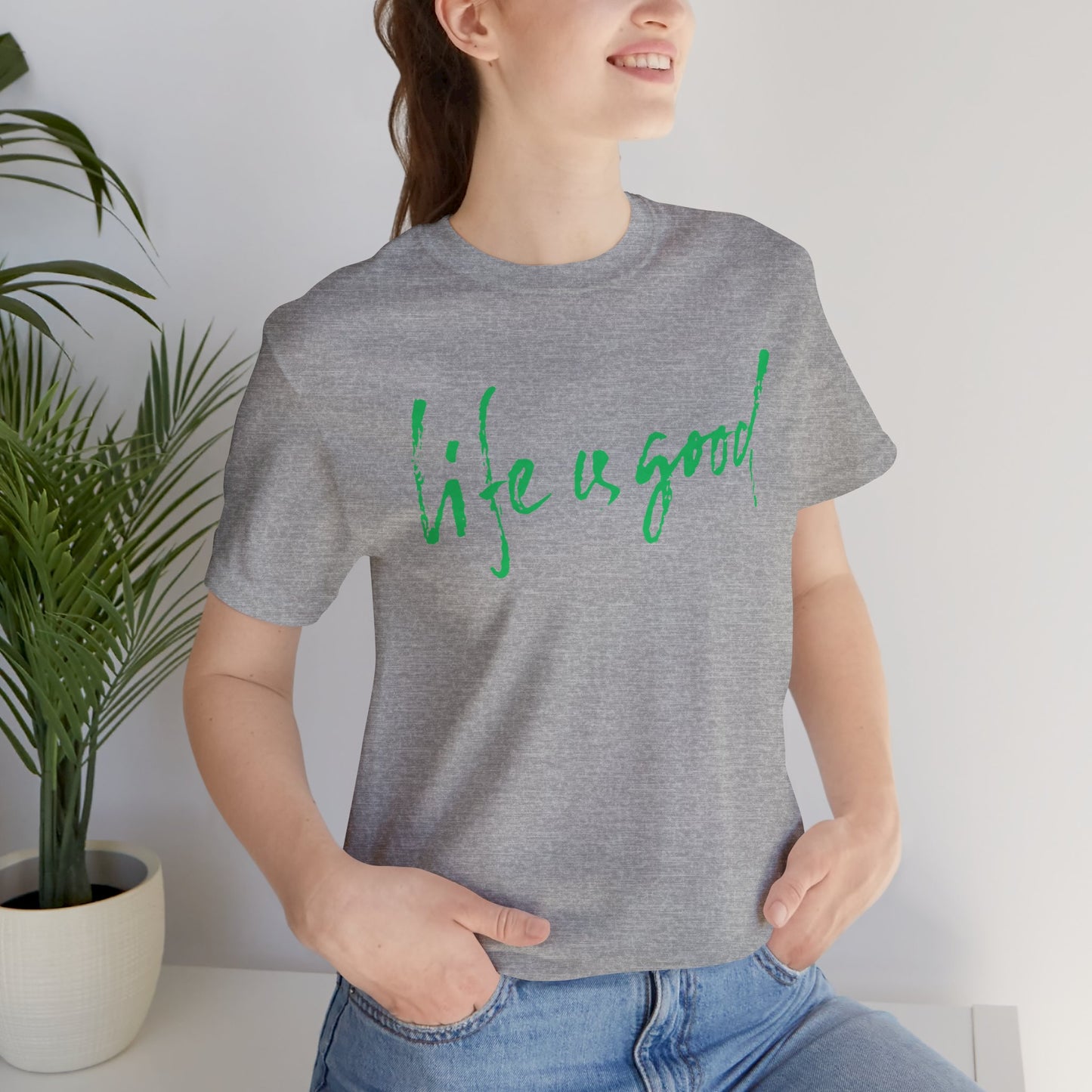 T-shirt unisexe LA VIE EST BELLE