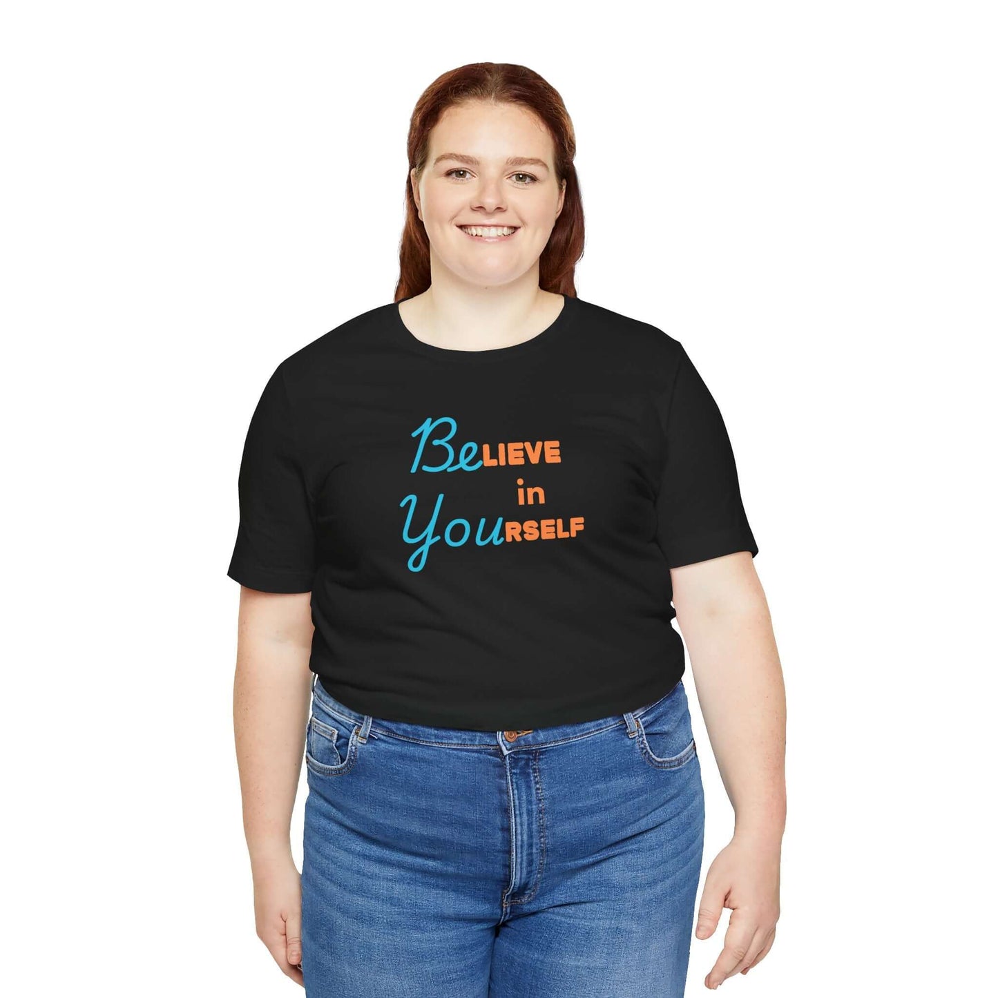 Motivational Tee - 'Believe in Yourself'