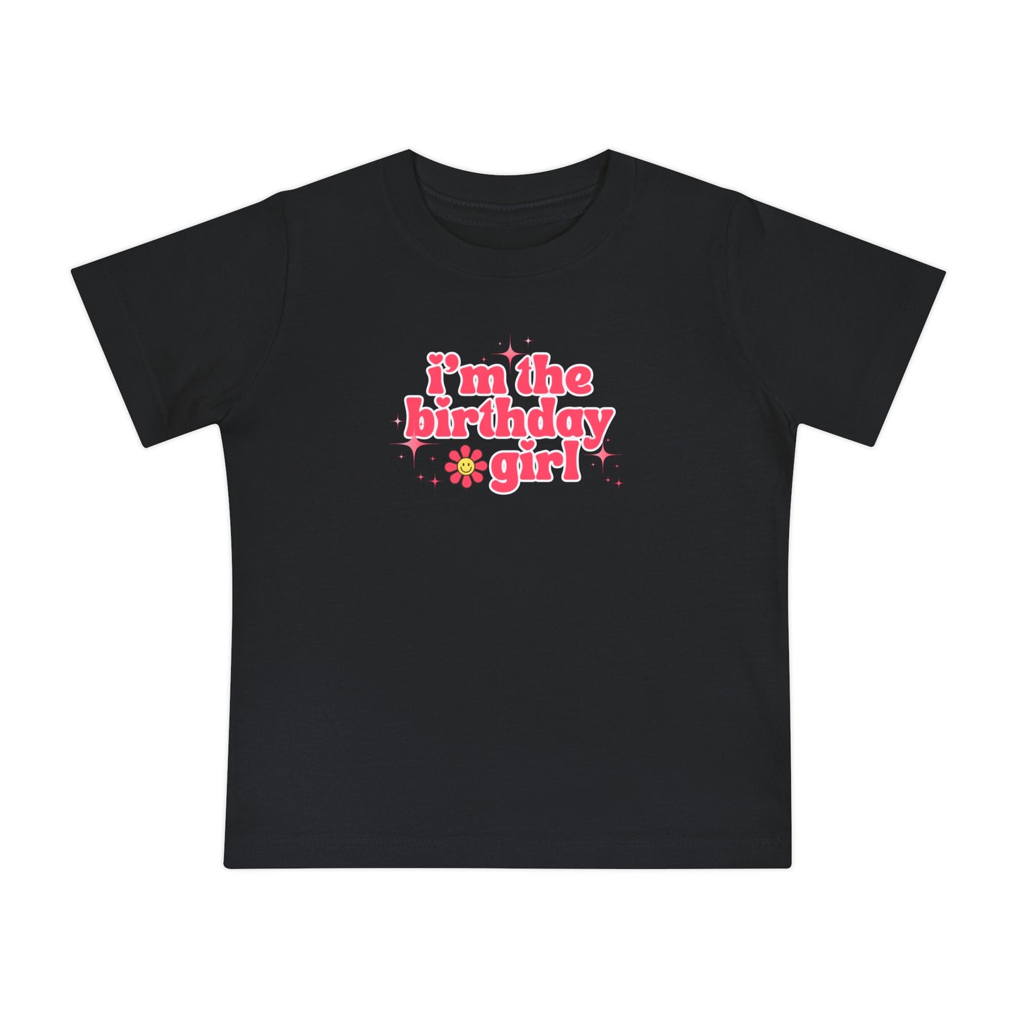 Birthday Girl Baby T-Shirt - Cute Short Sleeve Tee for Celebrating Special Occasions