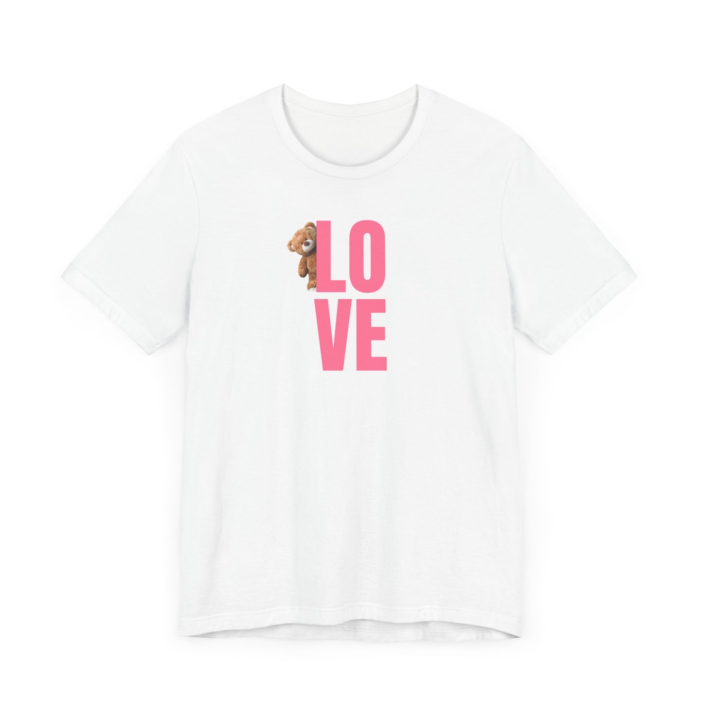 Love Graphic Jersey Tee - Perfect for Valentine's Day & Everyday Wear