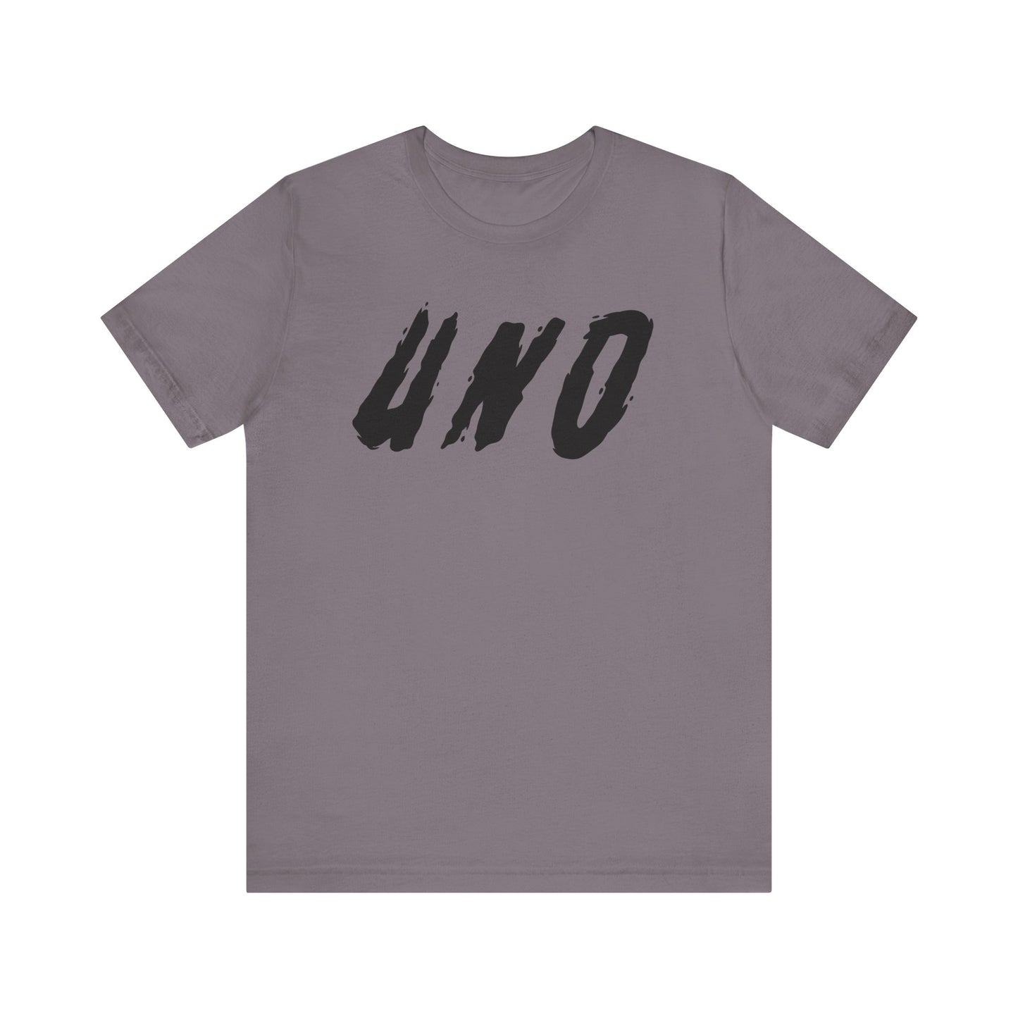 T-shirt à manches courtes unisexe en jersey Livraison express disponible UNO