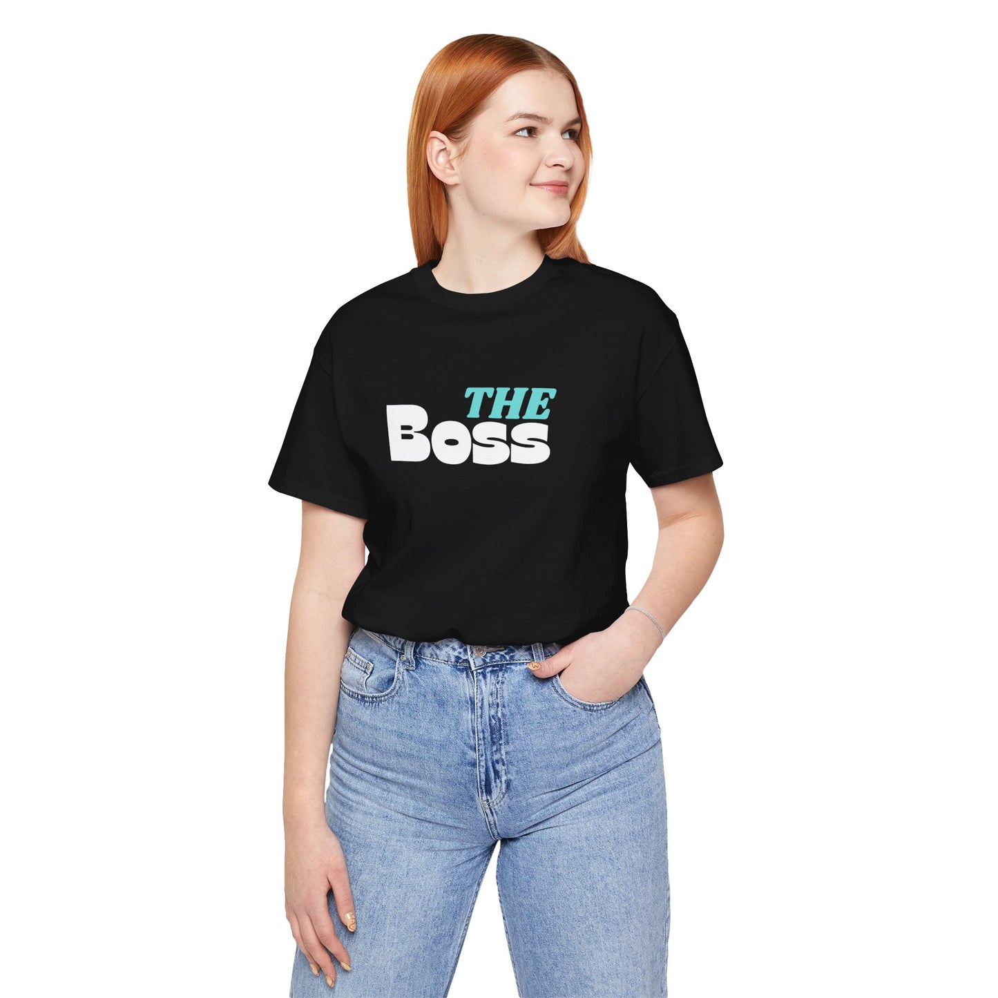 The Boss Unisex Jersey Tee - Stylish & Comfortable for Everyday Wear