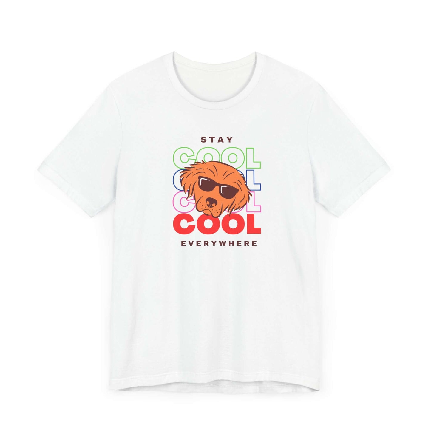 Funny Dog Graphic Tee - Stay Cool Everywhere