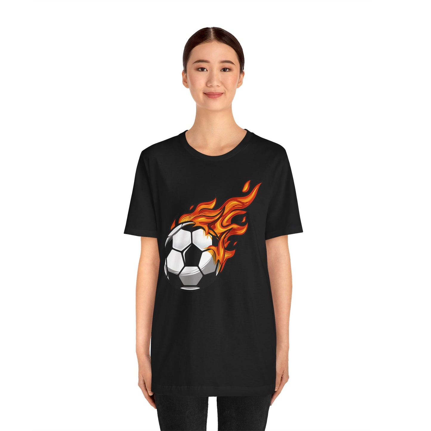 T-shirt unisexe à livraison express - Motif FOOTBALL SOCCER