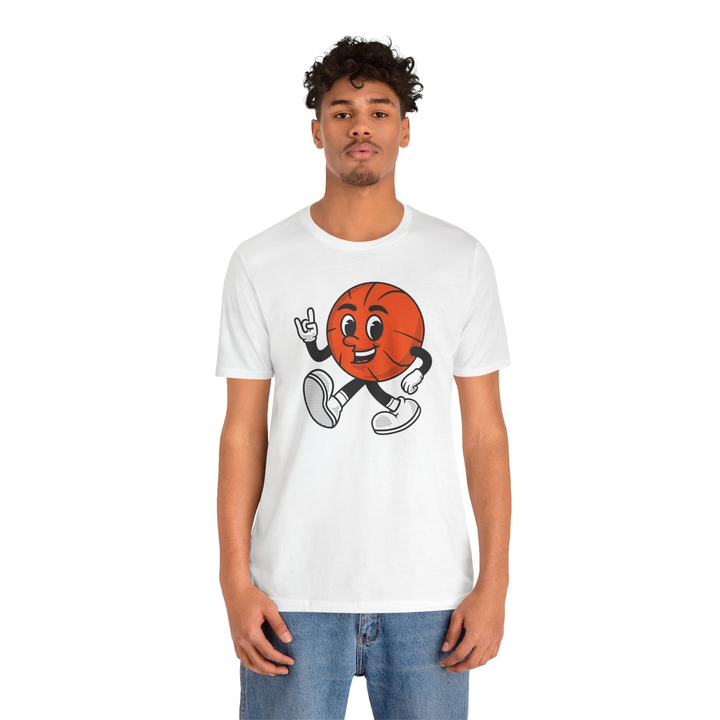 T-shirt unisexe Walking Basketball