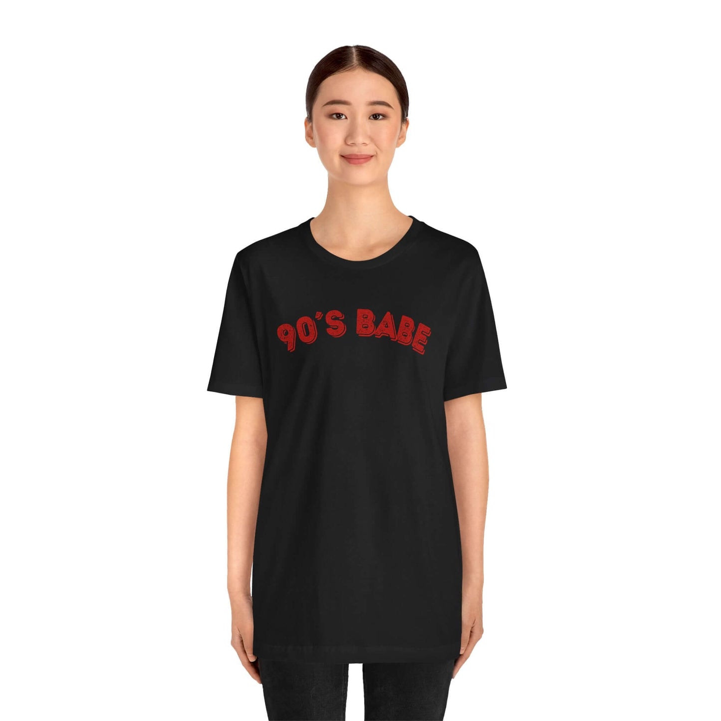 90's Babe Tee - Jersey Shirt for Nostalgic Vibes