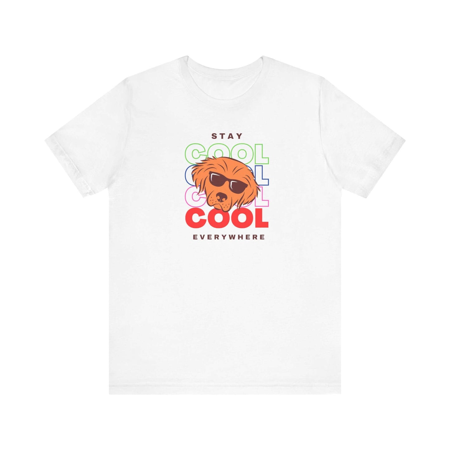 Funny Dog Graphic Tee - Stay Cool Everywhere