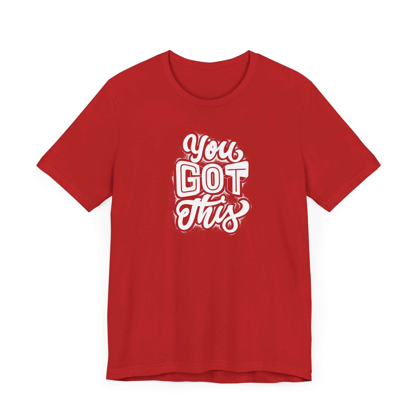 Motivational Unisex Tee - 'You Got This' Red T-Shirt