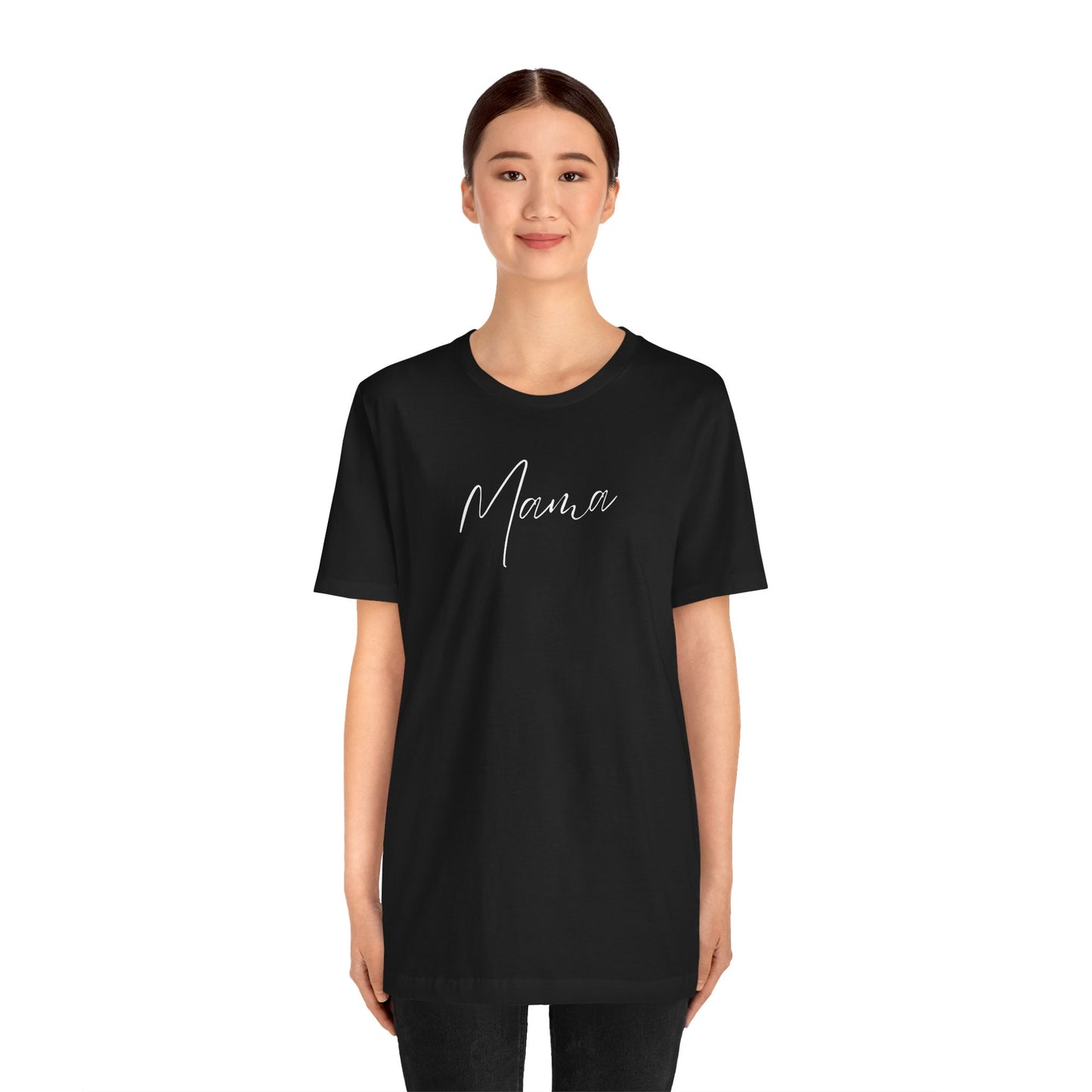 Stylish 'Mama' Jersey Tee - Perfect Gift for Moms