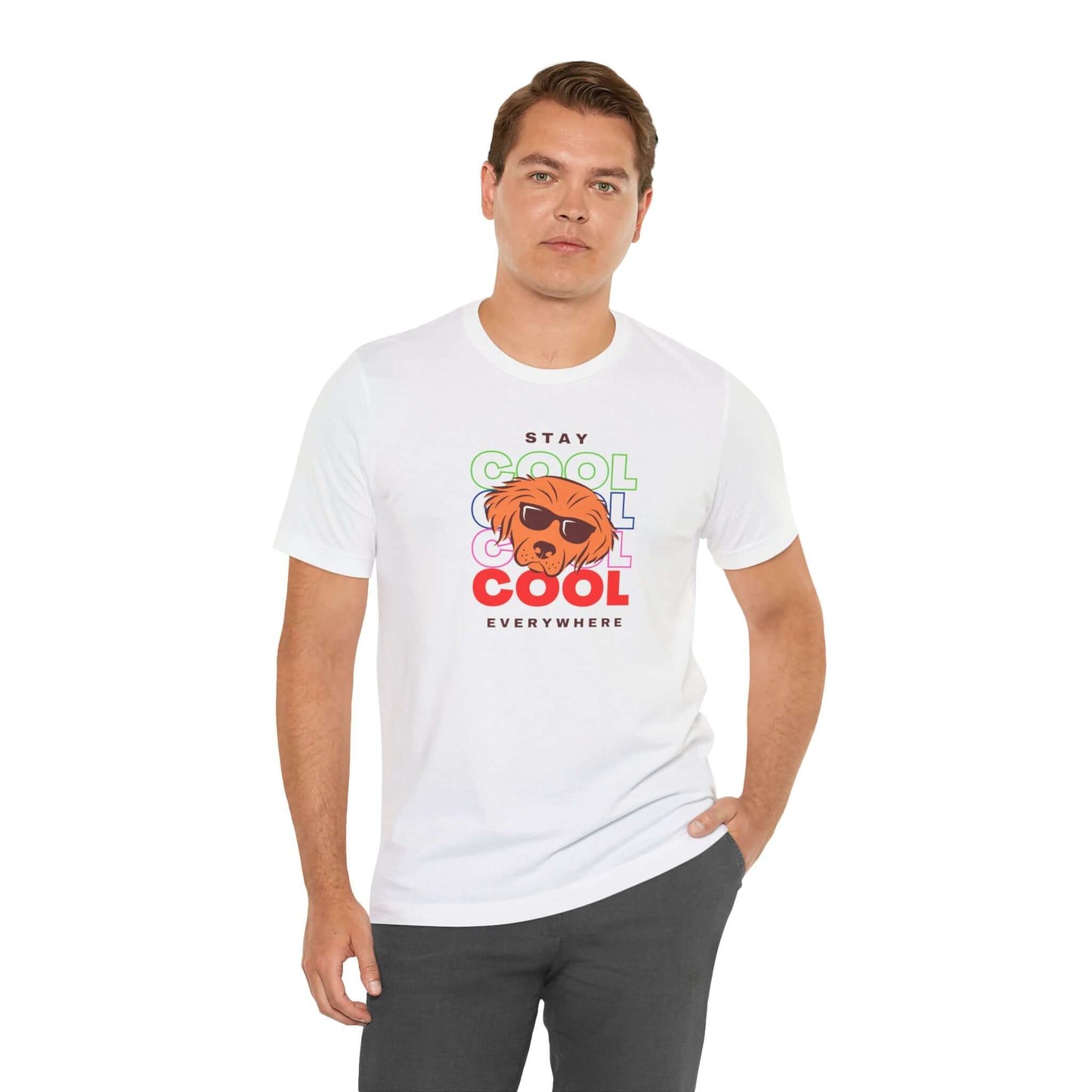 Funny Dog Graphic Tee - Stay Cool Everywhere