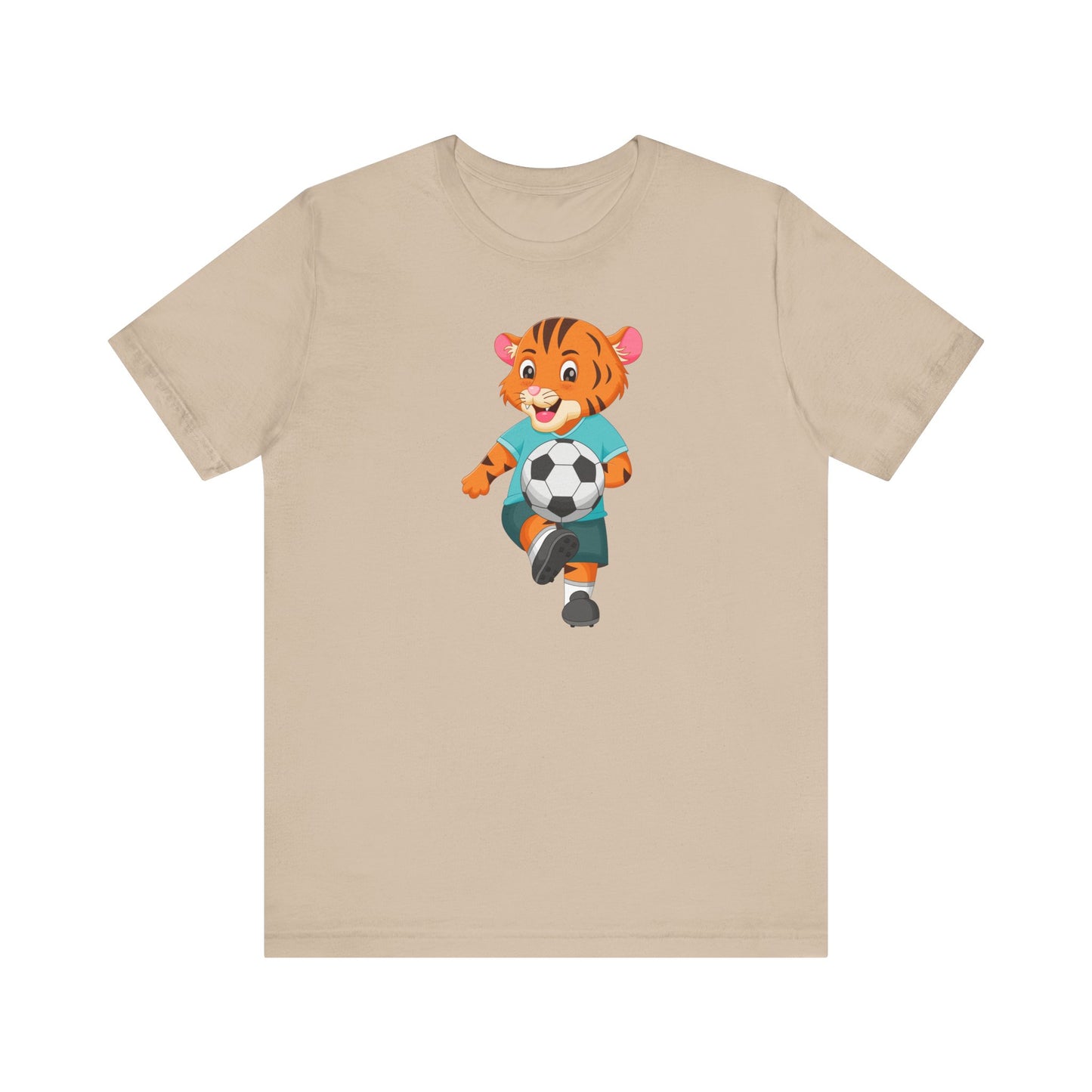 Camiseta unisex de fútbol con estampado de leopardo: entrega exprés disponible