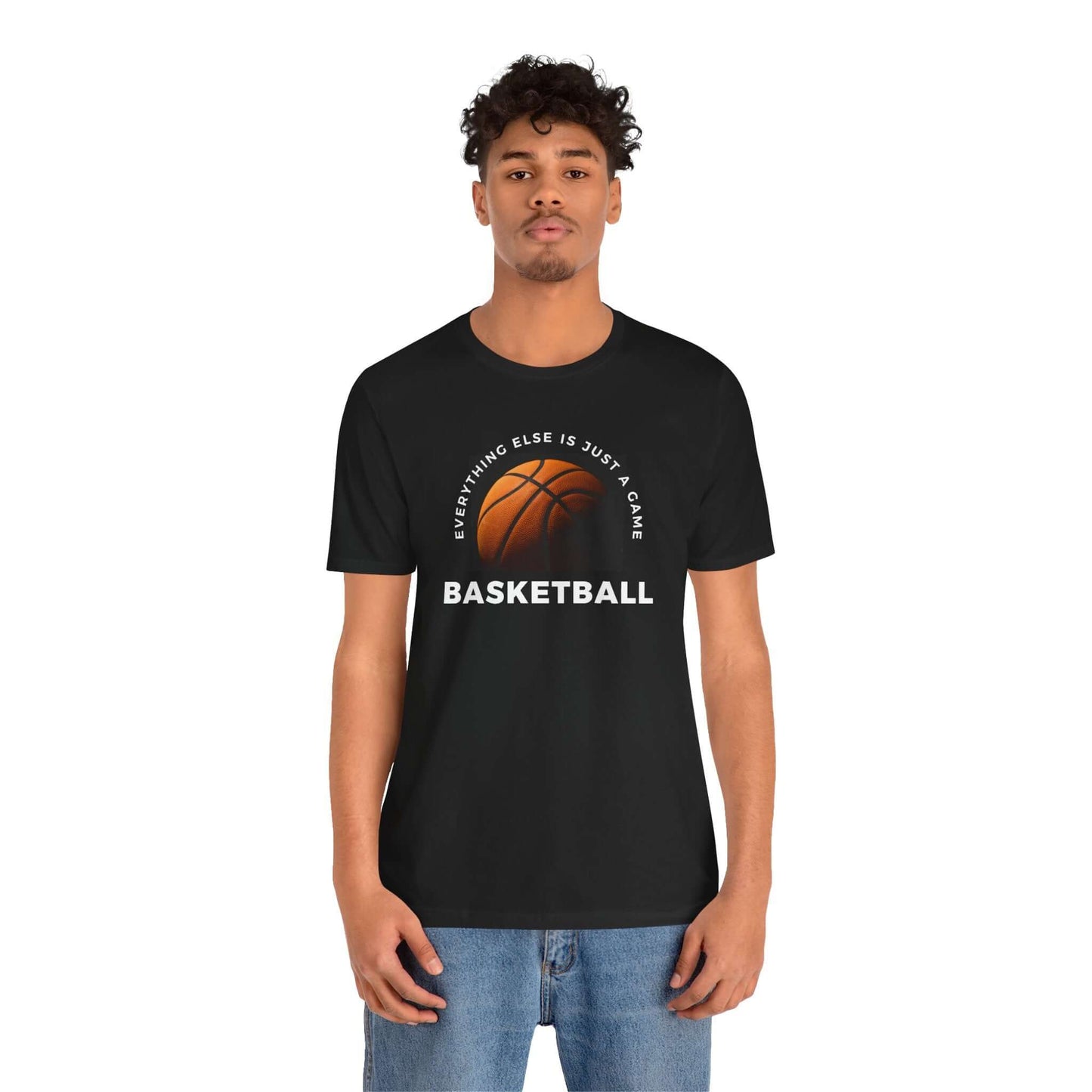 Basketball Enthusiast Unisex Tee - Everything else is just a game T-Shirt