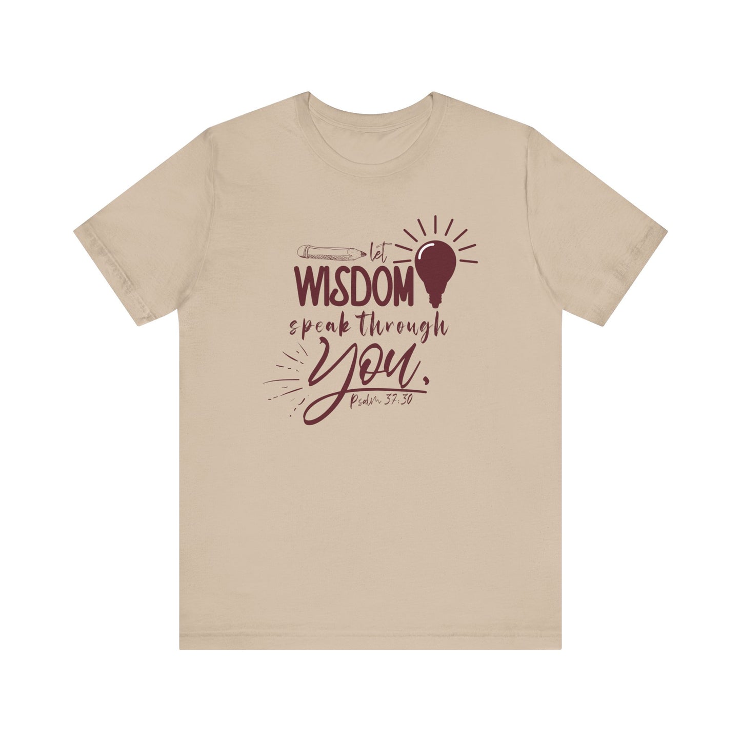 T-shirt unisexe avec citation de sagesse