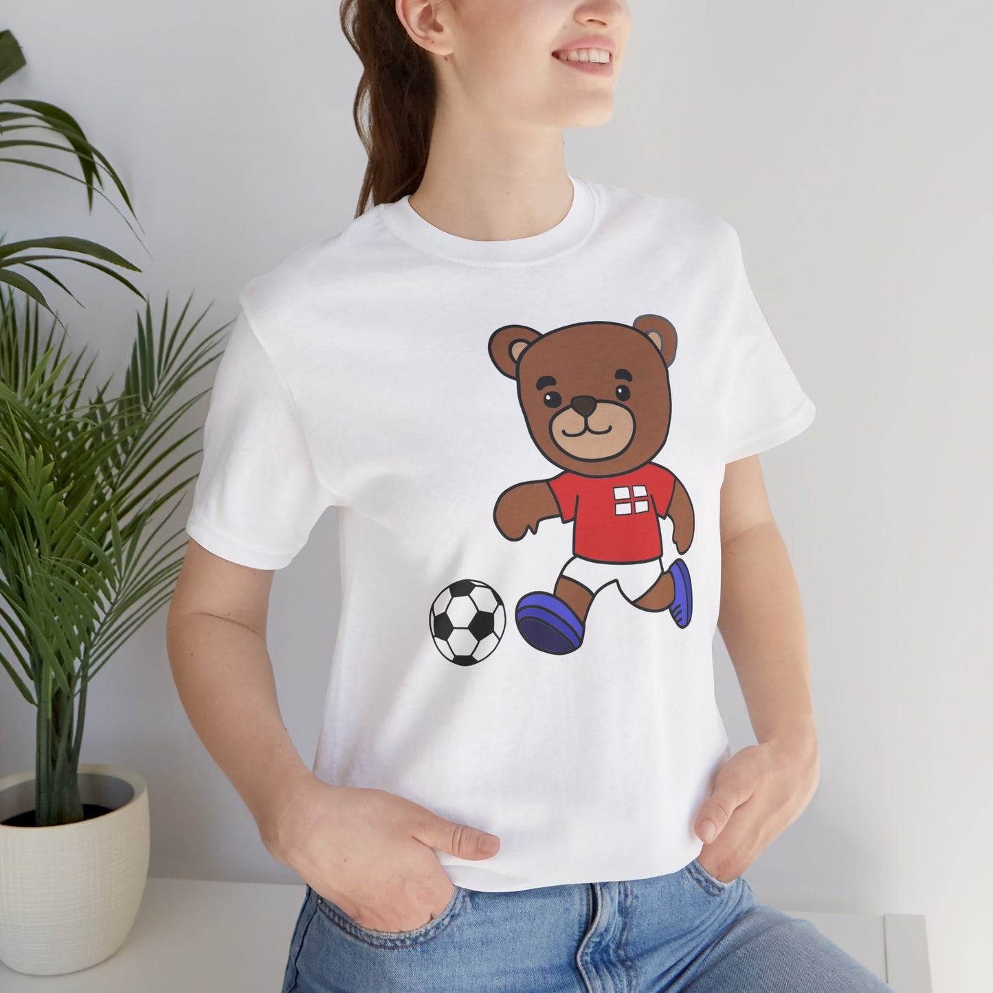 T-shirt de football Teddy Bear - Maillot unisexe