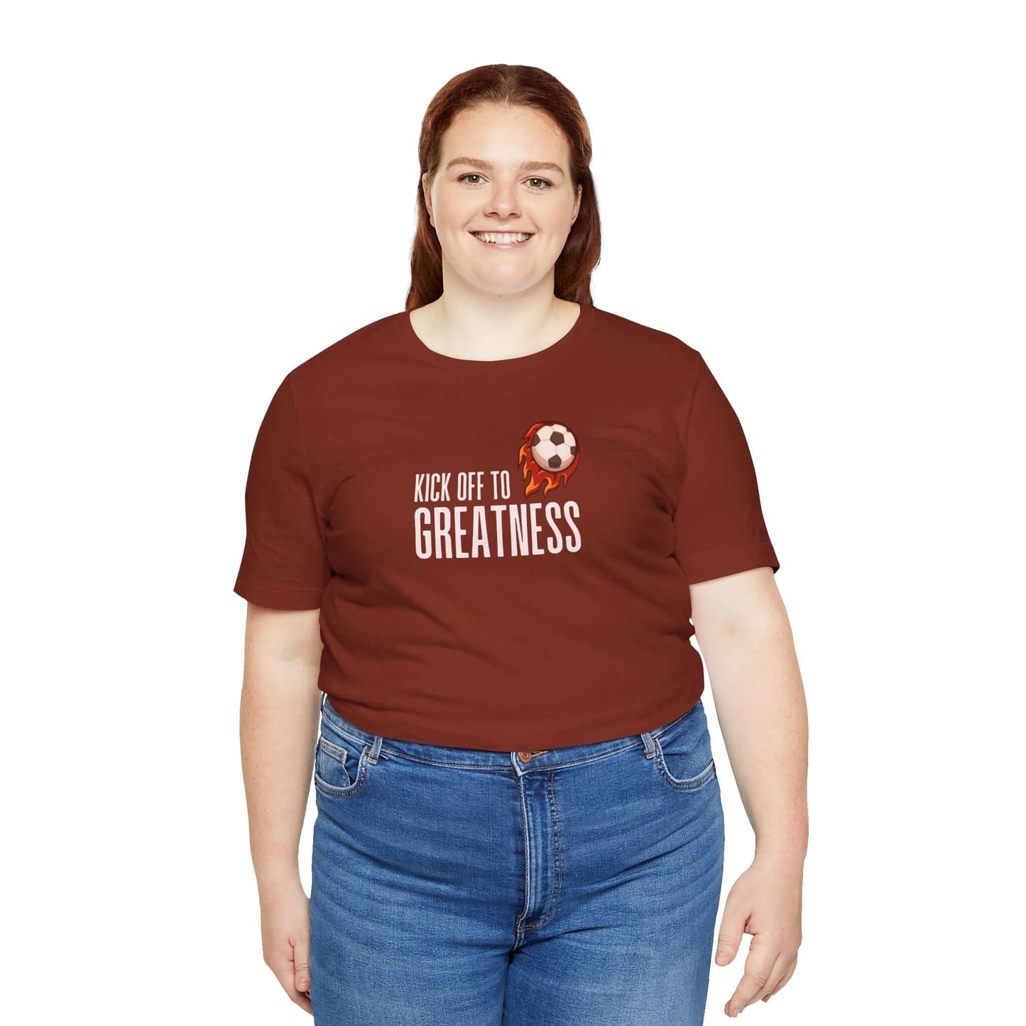 Kick Off to Greatness Soccer Tee