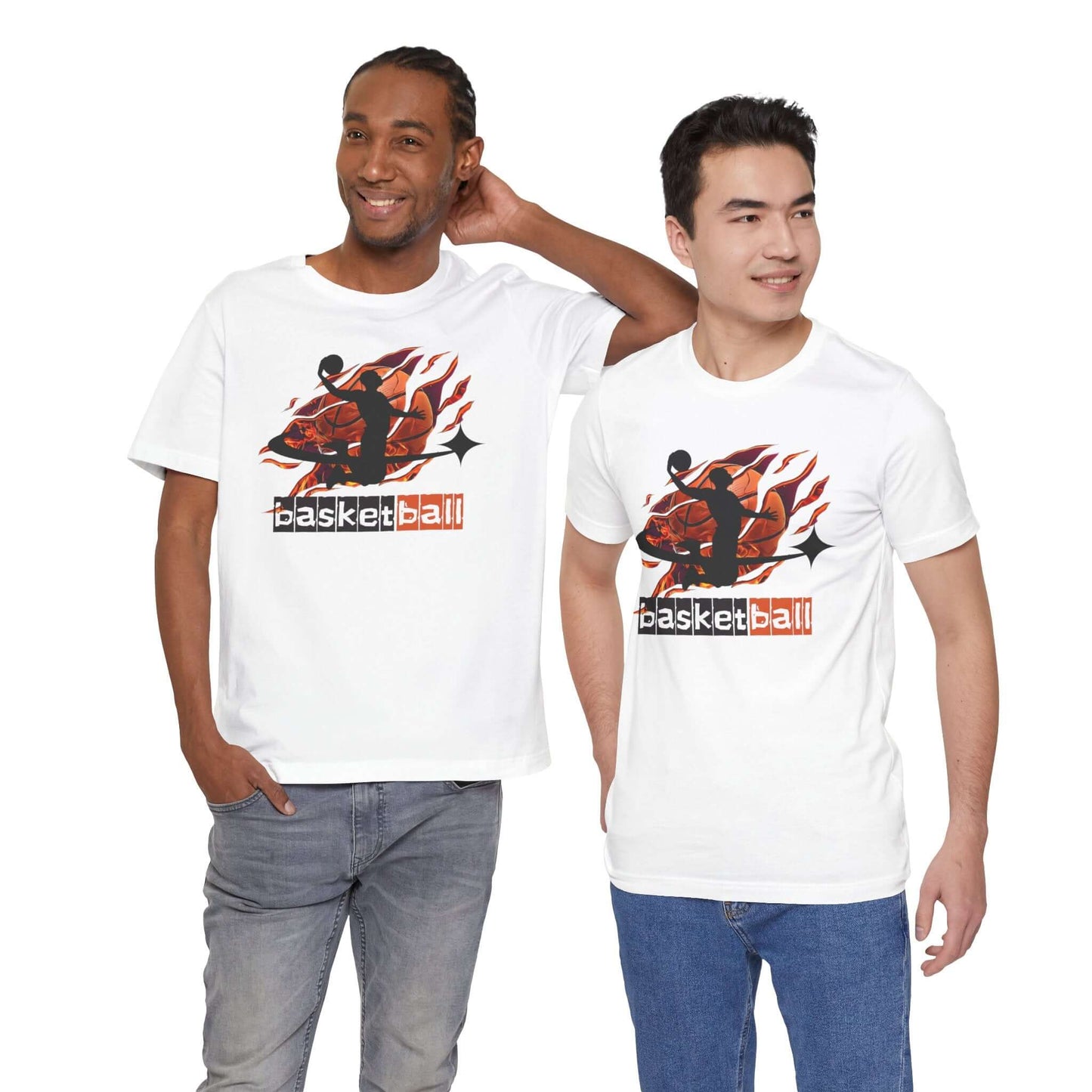 Basketball Graphic Tee - Unisex Athletic Sports T-Shirt