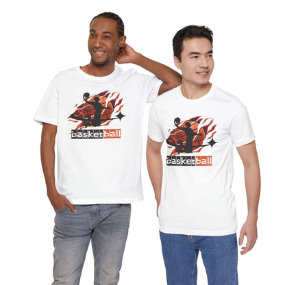 Basketball Graphic Tee - Unisex Athletic Sports T-Shirt