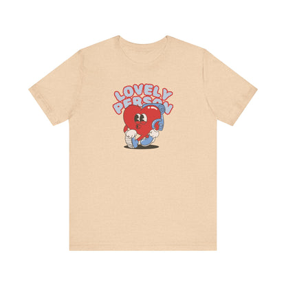 Lovely Person Short Sleeve Tee - Kind Souls Unisex Jersey