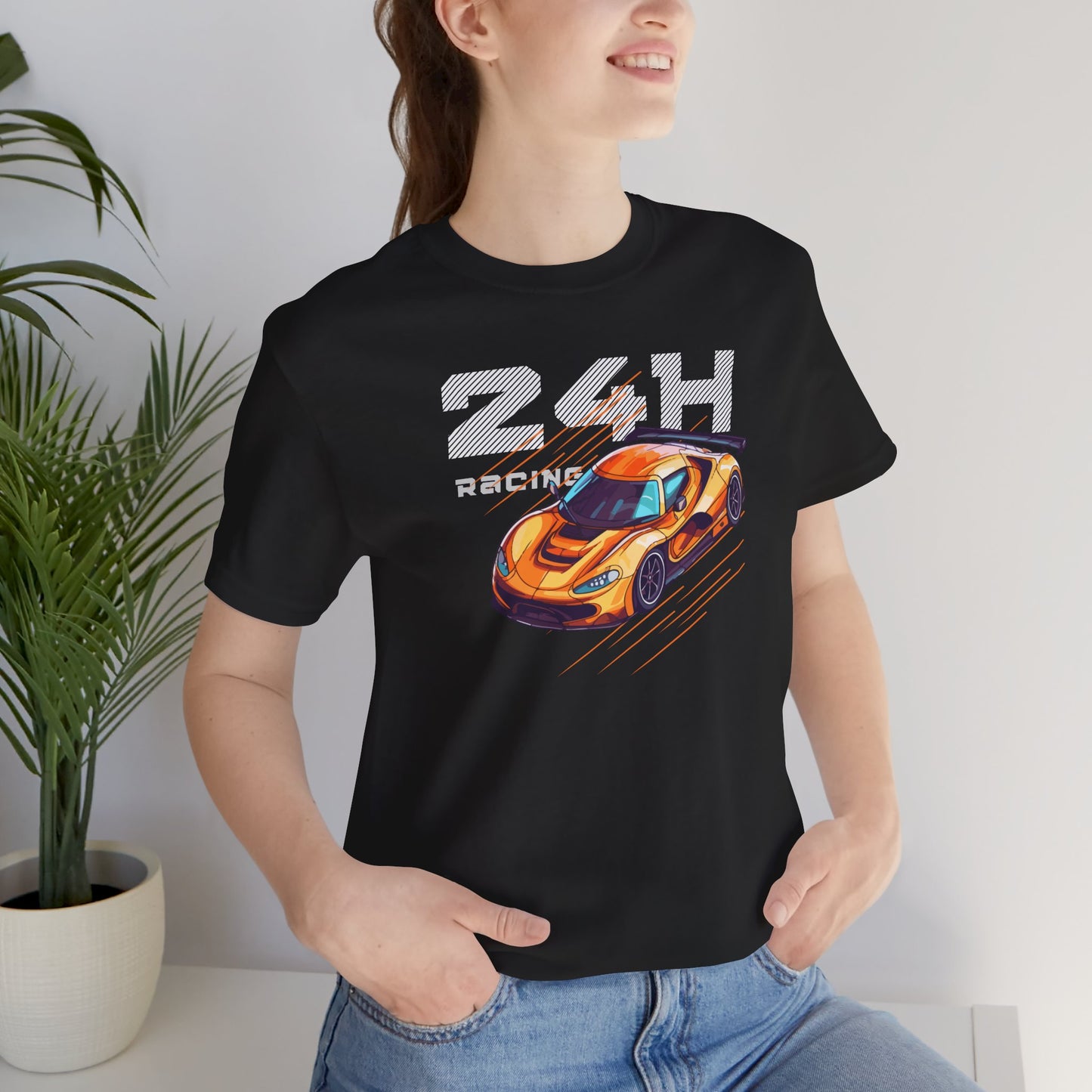 24H Racing Unisex Jersey Tee - Perfect Gift for Car Enthusiasts