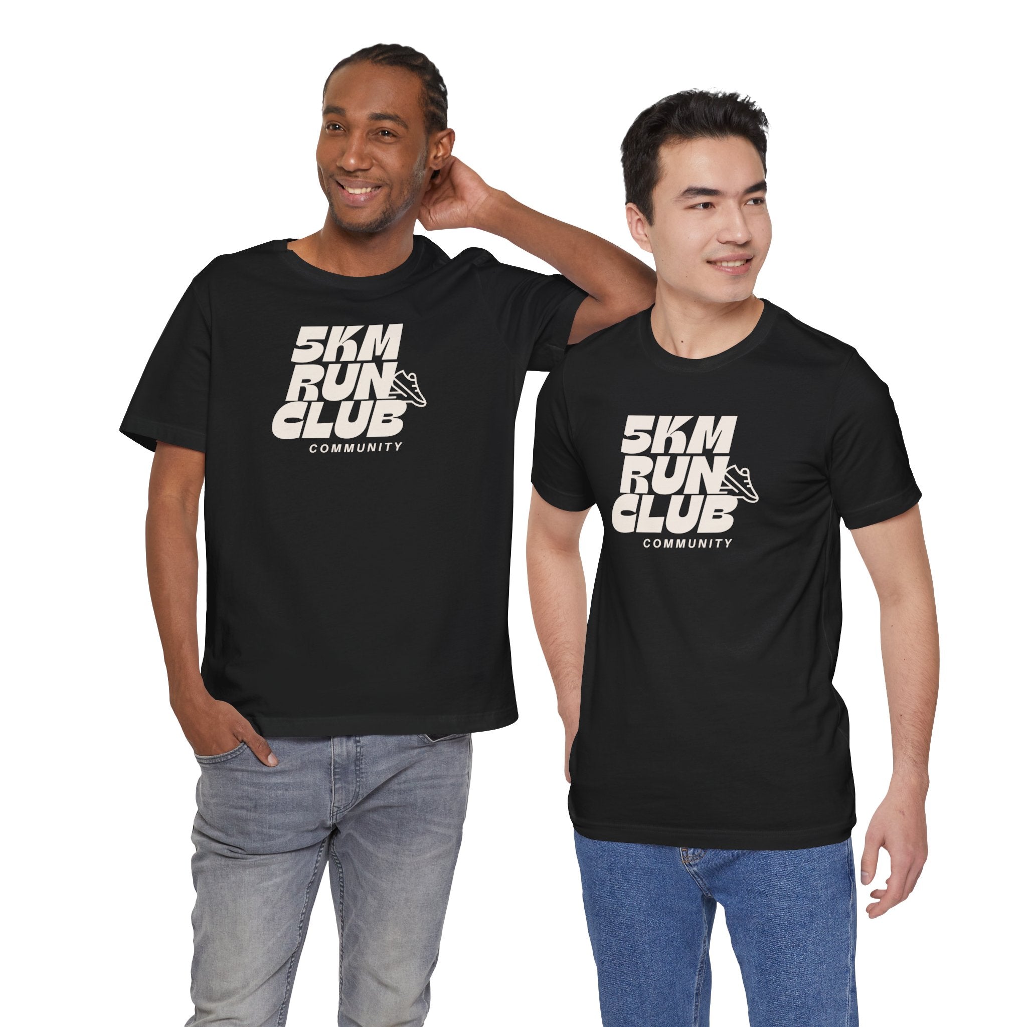 5KM Run Club Unisex Jersey Tee - Perfect for Runners & Fitness Enthusiasts