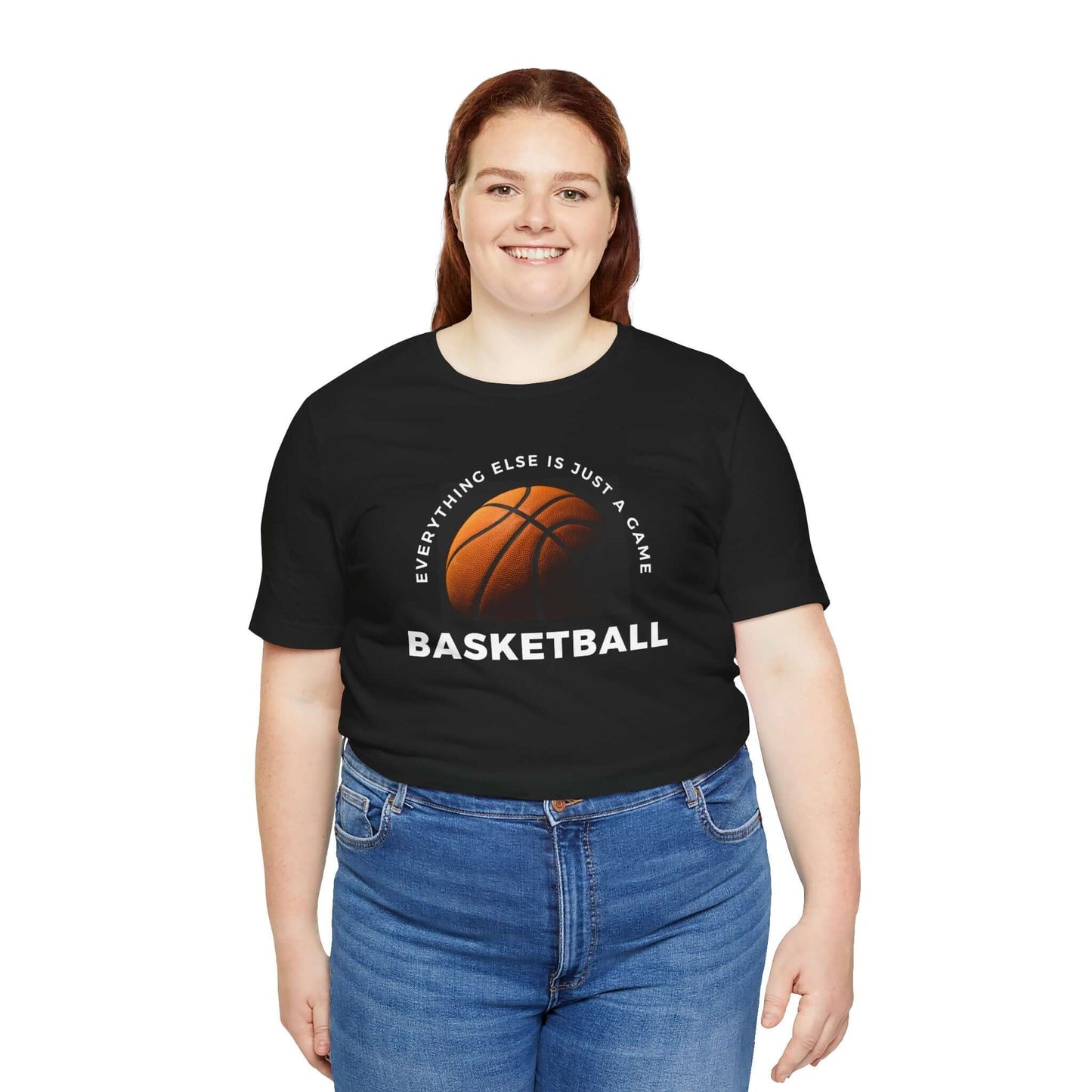 Basketball Enthusiast Unisex Tee - Everything else is just a game T-Shirt