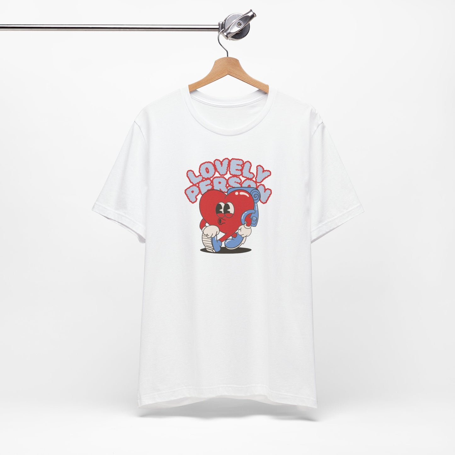 Lovely Person Short Sleeve Tee - Kind Souls Unisex Jersey
