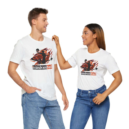 Basketball Graphic Tee - Unisex Athletic Sports T-Shirt