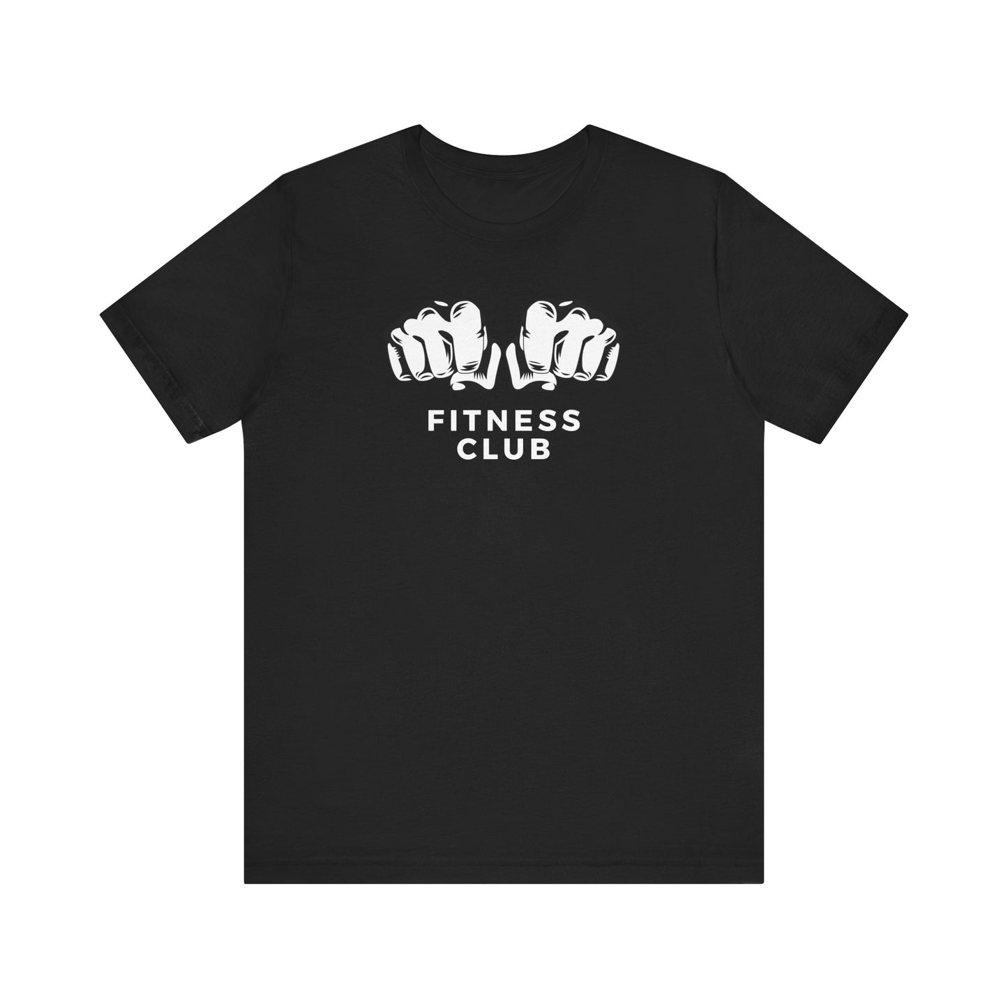 Fitness Club Unisex Jersey Tee - Bold Workout Shirt
