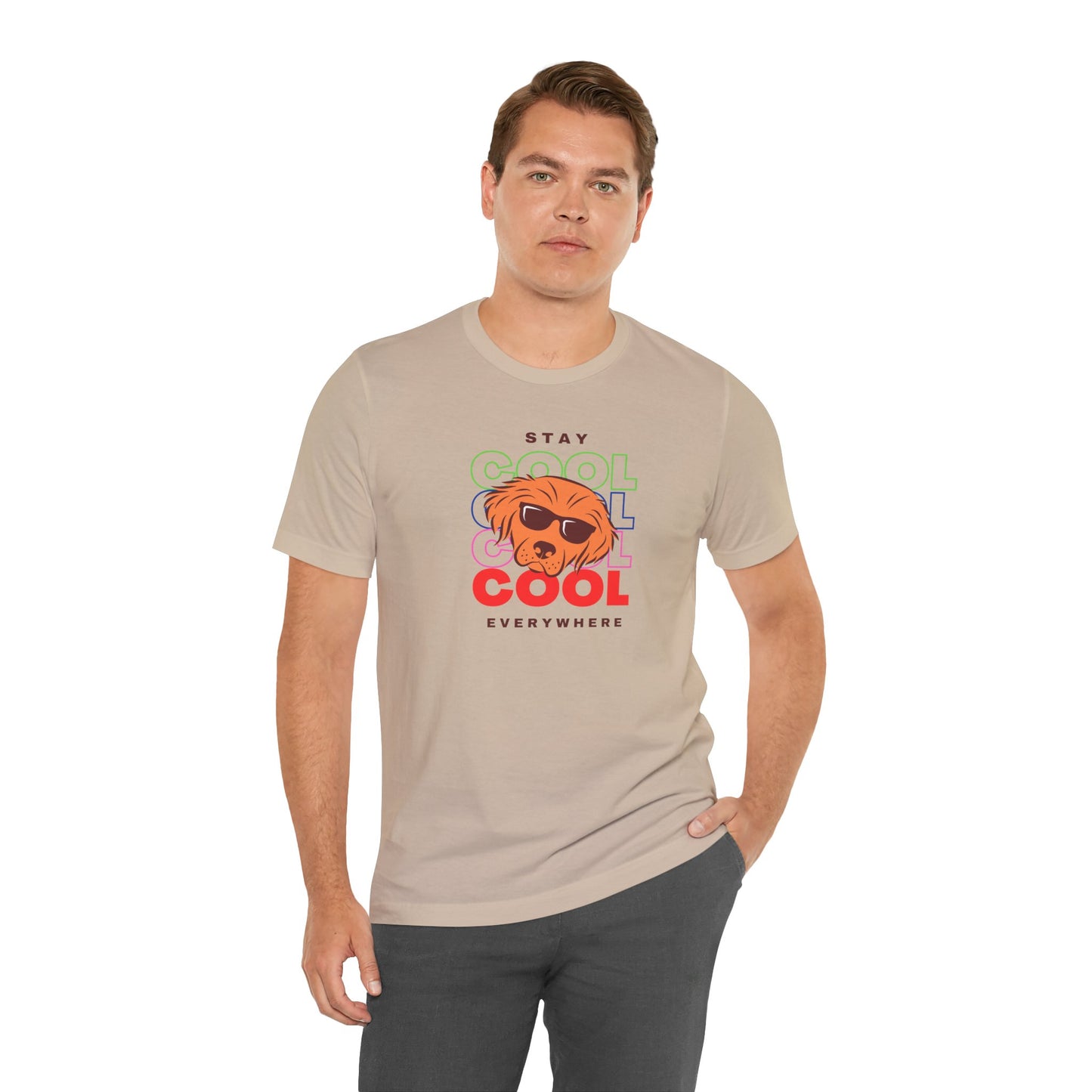Funny Dog Graphic Tee - Stay Cool Everywhere