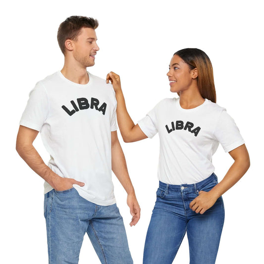 Libra Zodiac Unisex Jersey Short Sleeve Tee - Astrology Inspired Shirt