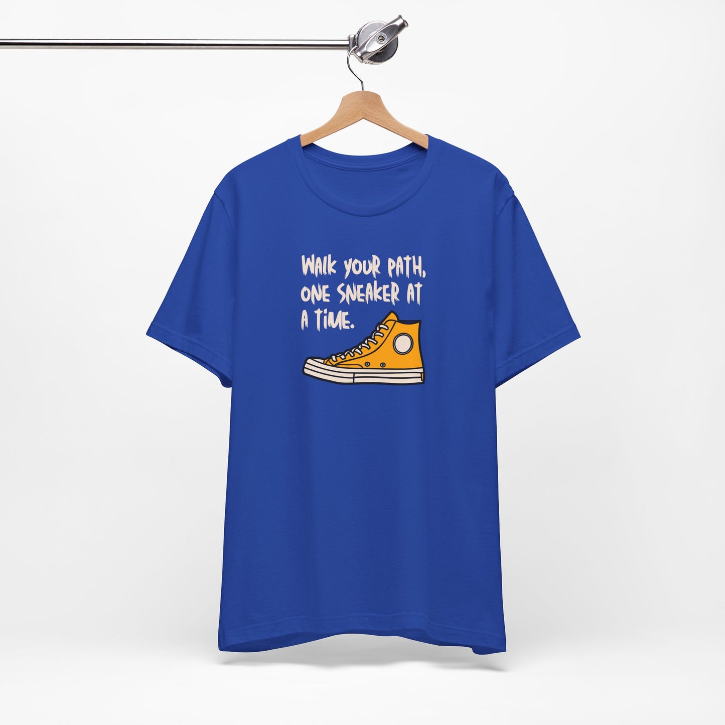 Inspirational Sneaker Tee - Unisex Jersey Short Sleeve